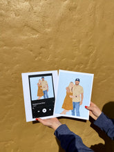 Load image into Gallery viewer, Faceless Custom Portraits (Physical Print)